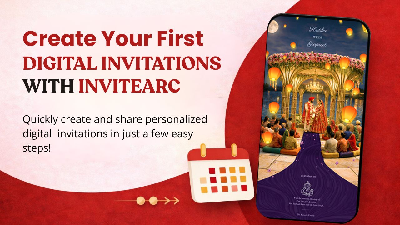 Create Your First Digital Invitation With InviteArc – Beginner tutorial