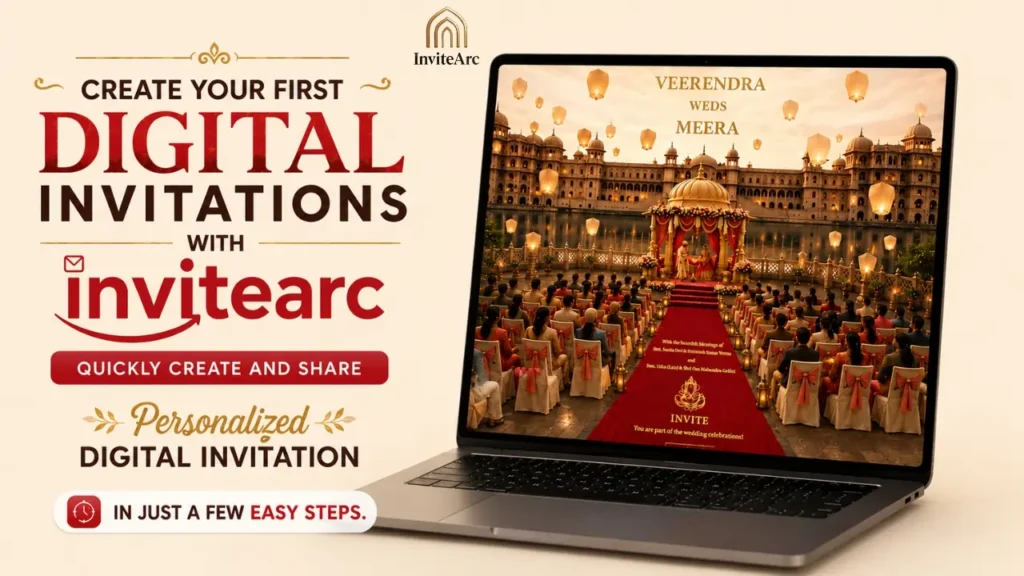 Create Your First Digital Invitation With InviteArc – Beginner tutorial