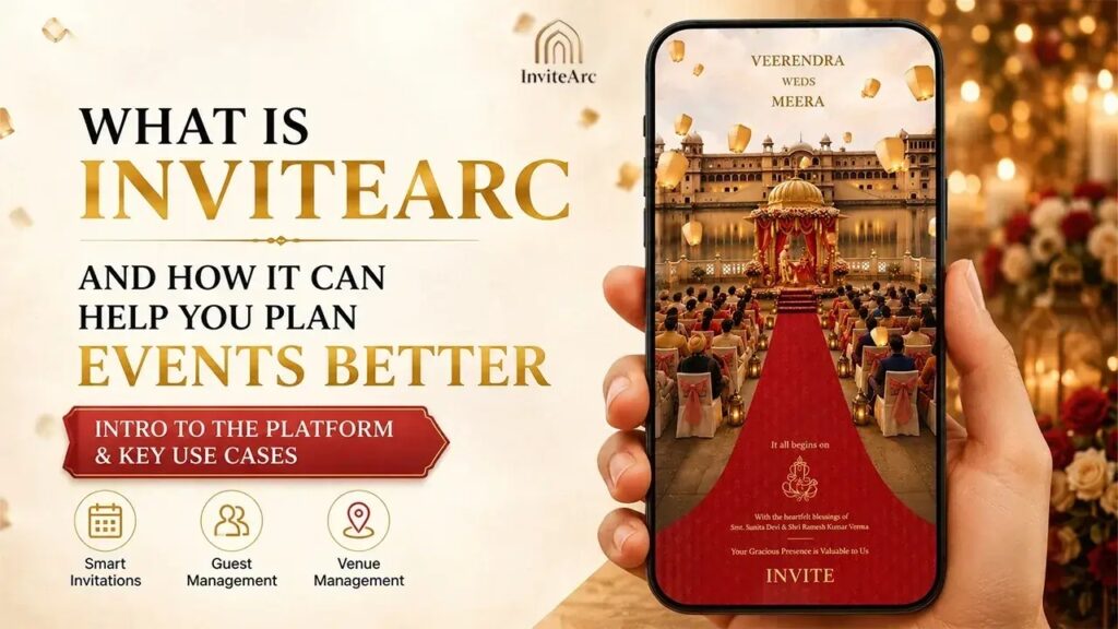 What Is InviteArc and How It Can Help You Plan Events Better” – Intro to the platform and key use case